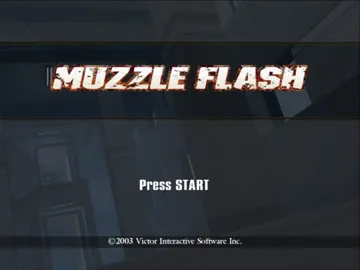 Muzzle Flash (Japan) screen shot title